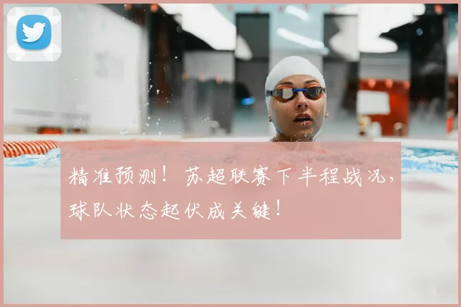 精准预测！苏超联赛下半程战况，球队状态起伏成关键！